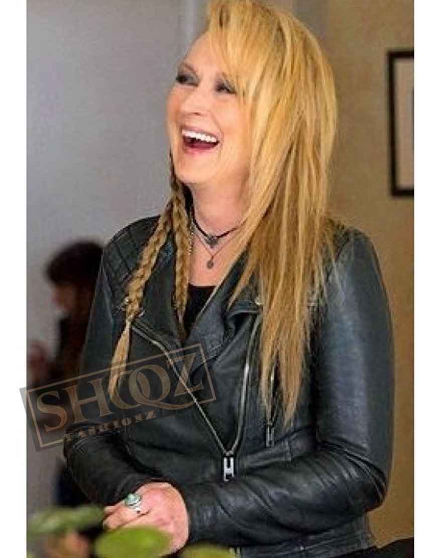 Ricki And The Flash Meryl Streep Leather Jacket 